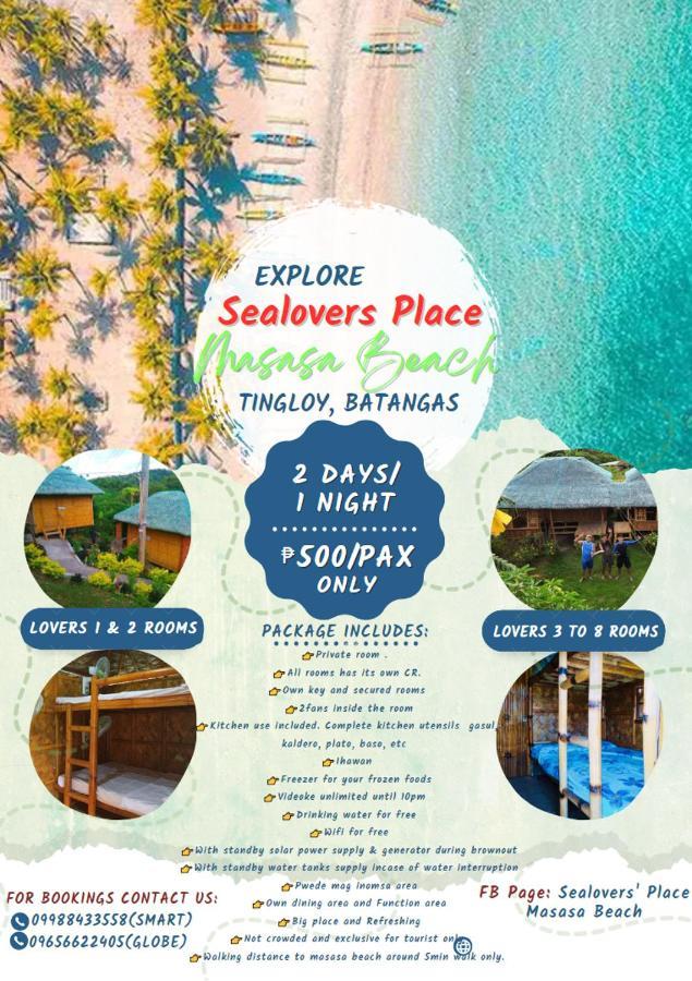 Sealovers' Place Masasa Beach Batangas City Kültér fotó